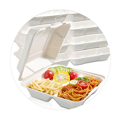 1200ml one-piece 3-lattice lock box